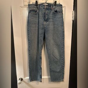 ZARA boyfriend jeans.